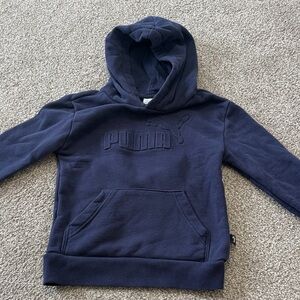 PUMA Kids Dark Blue Hoodie